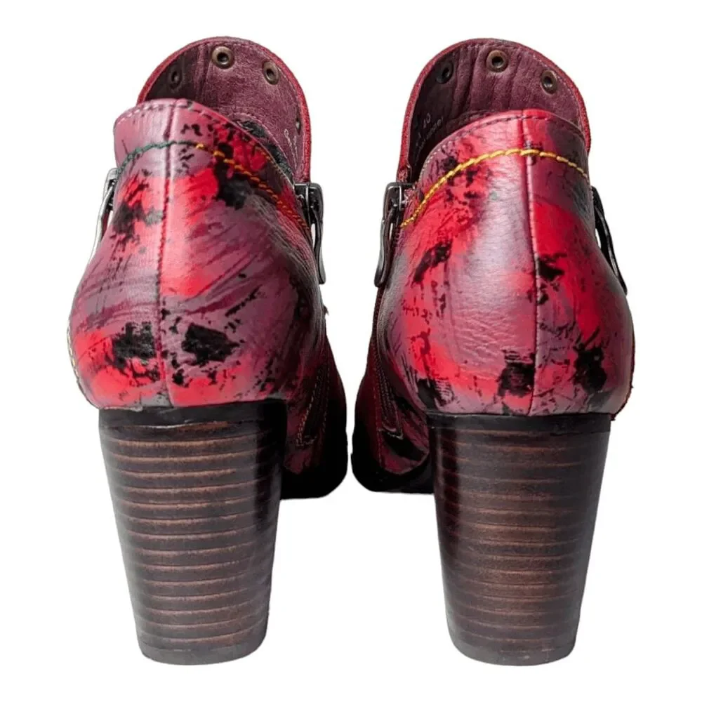 L'ARTISTE BY SPRING STEP Sabrina Ankle Boot Size 40EUR/US9.5
